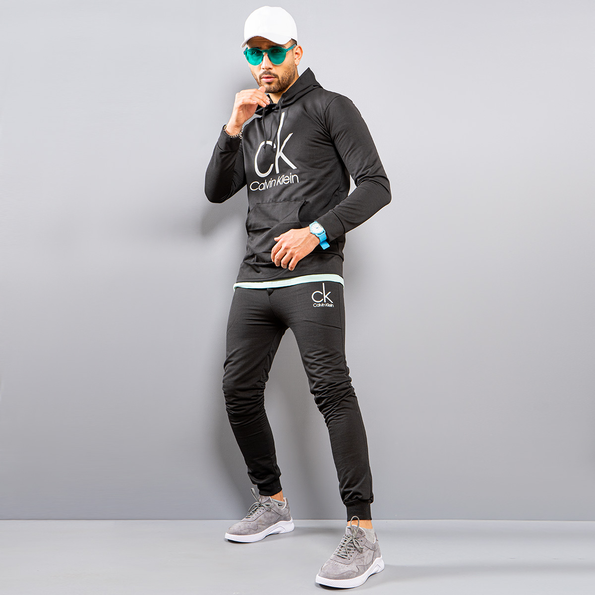 ست سوئیشرت شلوارمردانه CK مدل Masis