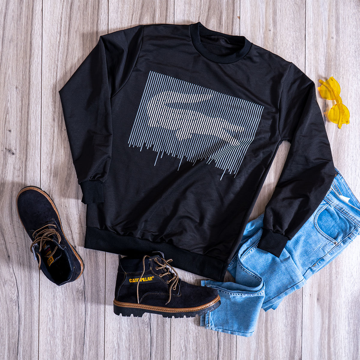 تیشرت آستین بلند مردانه مدل Kavish