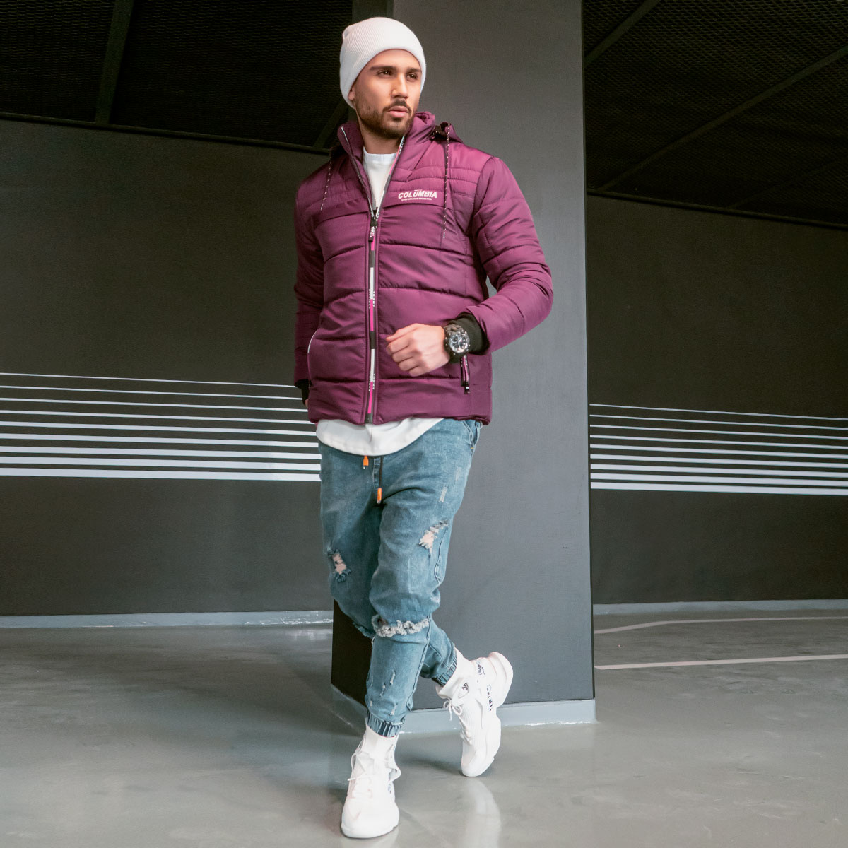 کاپشن مردانه مدل Hamin