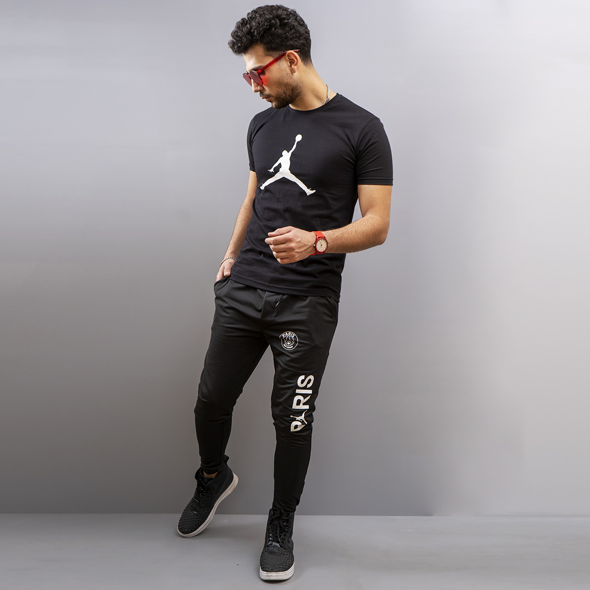 ست تیشرت شلوار جردن مردانه مدل Arpit