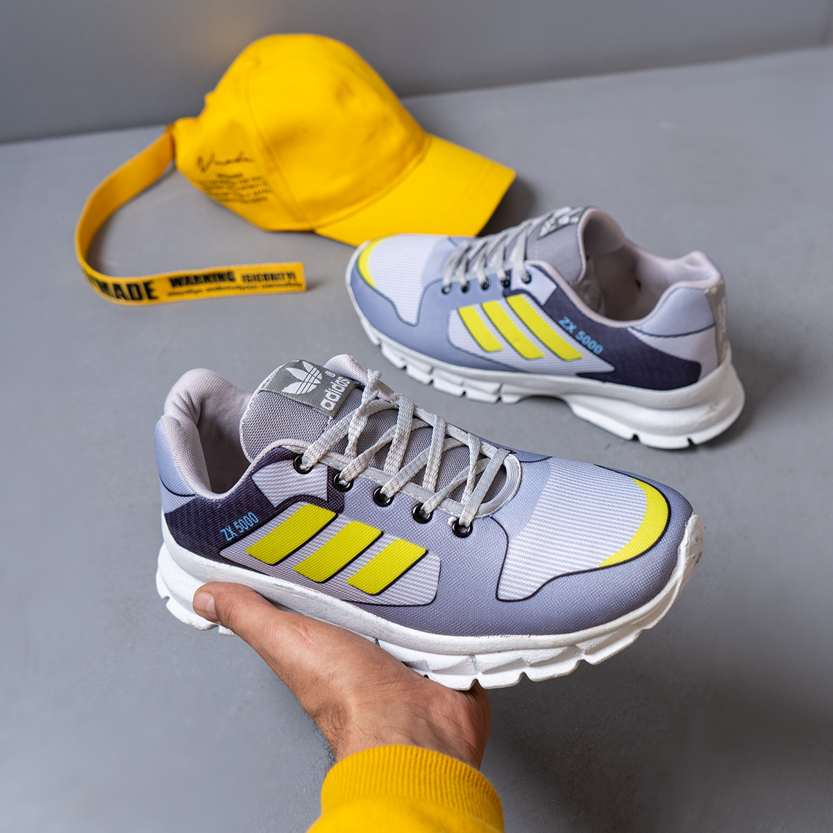 کفش ورزشی adidas طوسی مردانه مدل Kerin