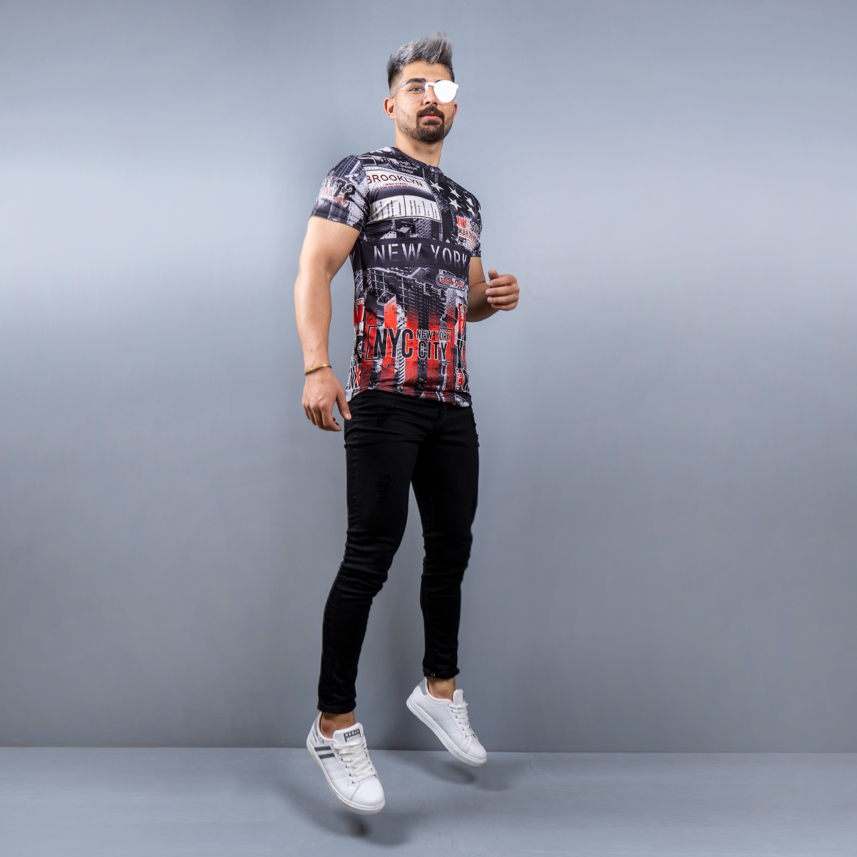 تيشرت brooklyn مردانه مدل Jonas