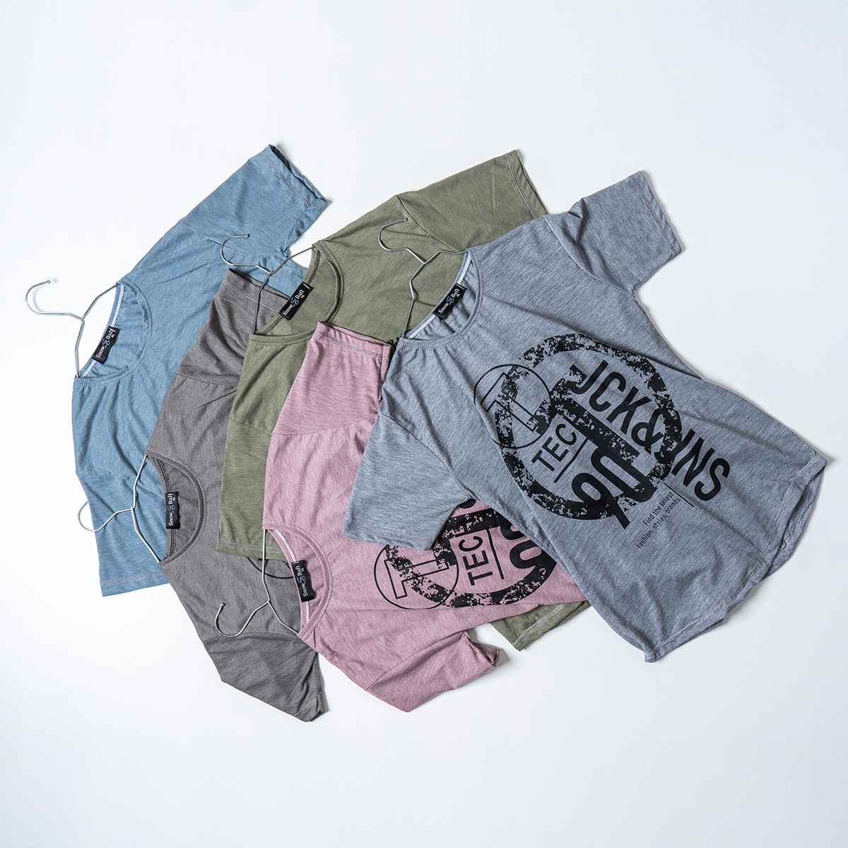 تیشرت مردانه سبز مدل Romer