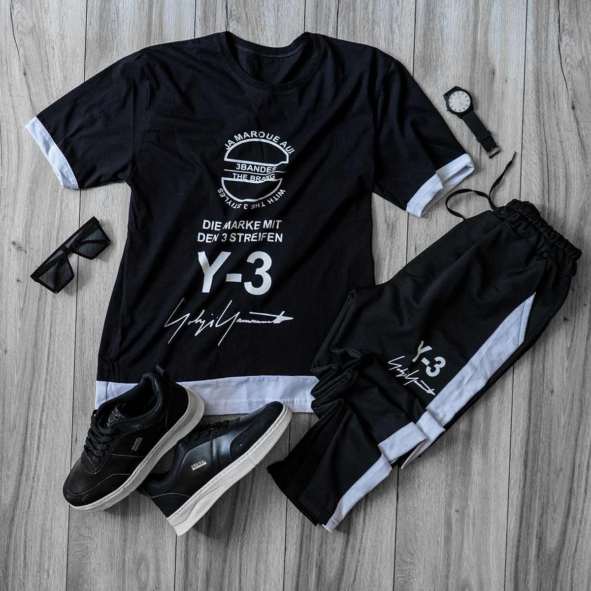 ست تیشرت شلوار مردانه مدل Y333