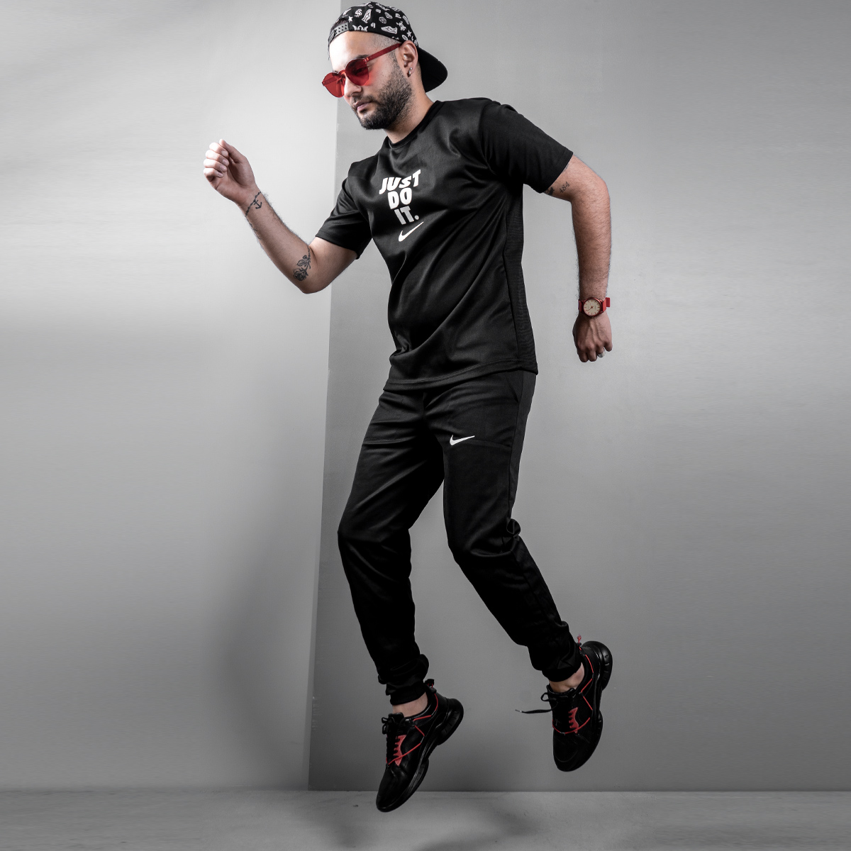 ست تیشرت شلوار just do it مردانه مدلRomit