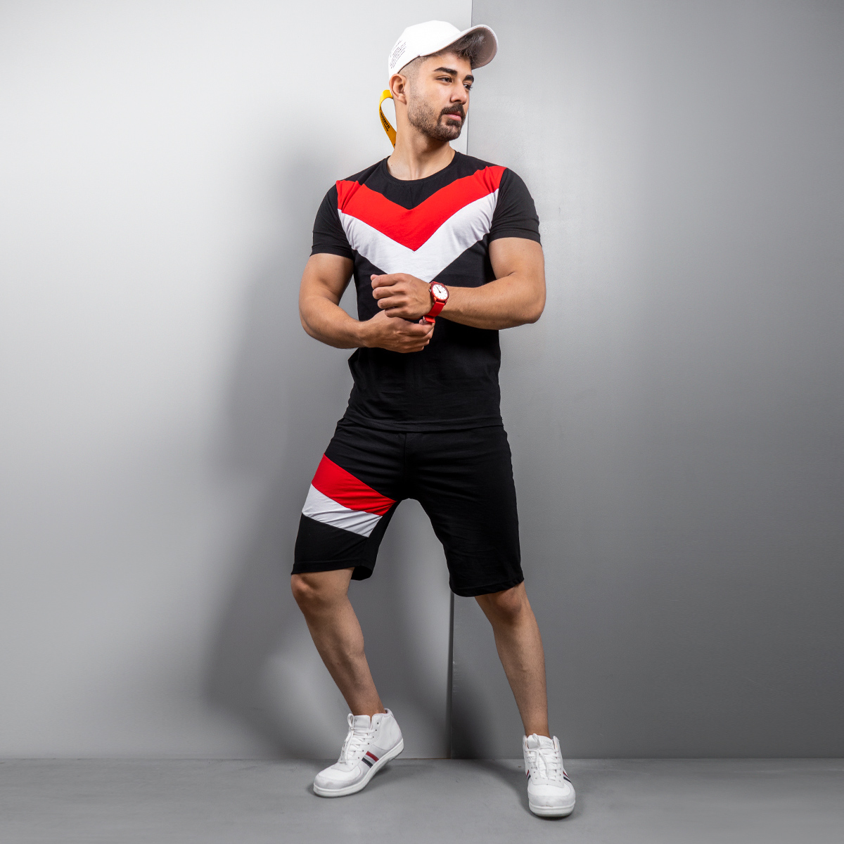 ست تیشرت شلوارک مردانه مدل Kalpa