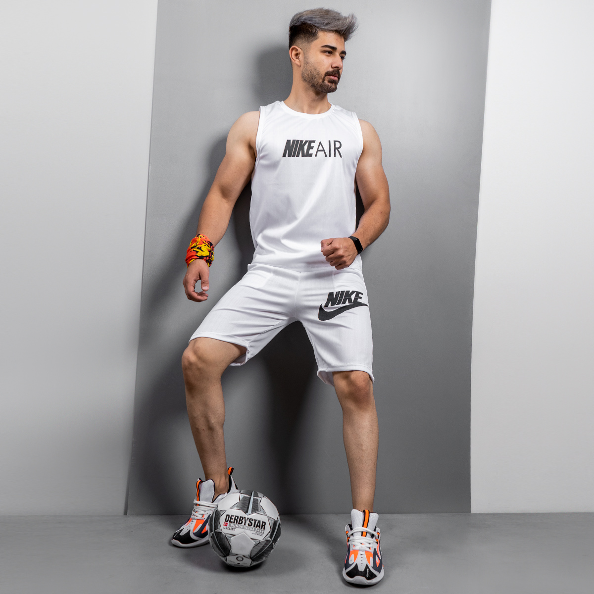 ست رکابی شلوارک NIKE AIR مردانه مدل G66