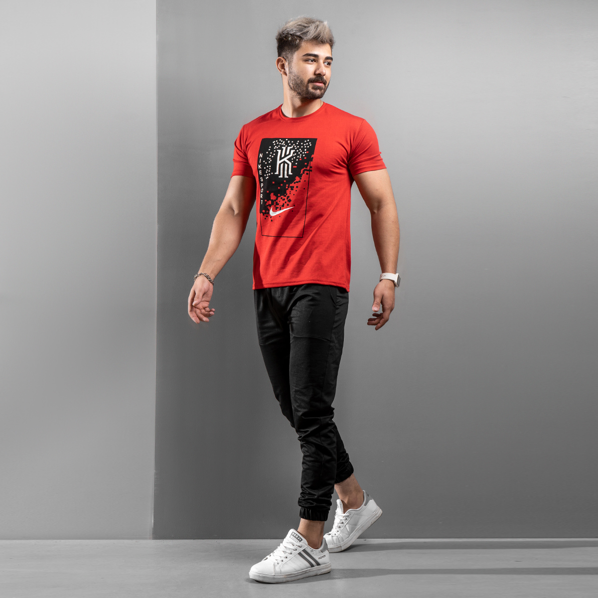 ست تیشرت شلوار Nike مردانه مدل Folan