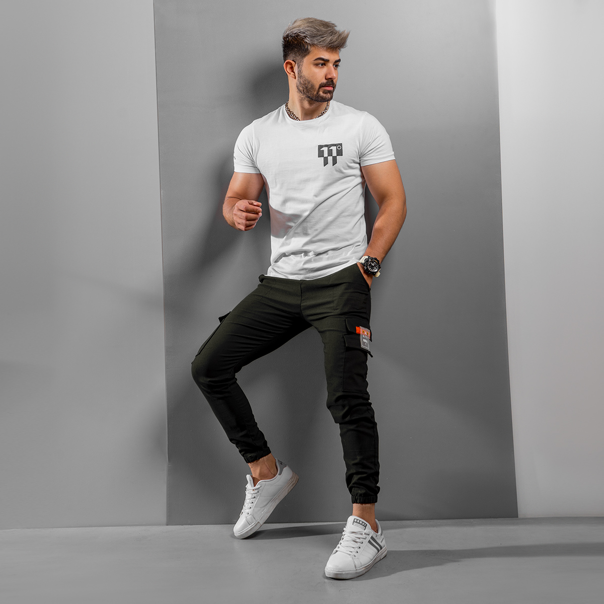 شلوار اسلش مردانه لجني مدل Morgan