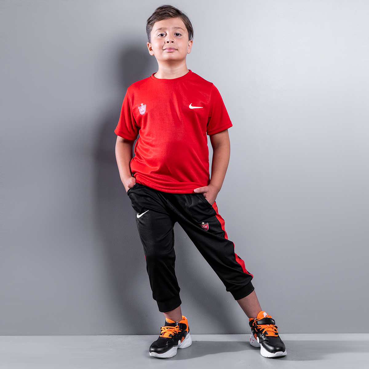 ست بچگانه تیشرت شلوارک پرسپولیس مدل Arox