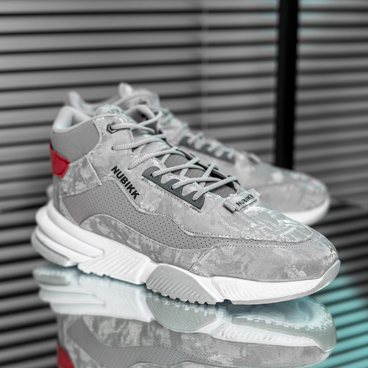 کفش ورزشی مردانه نوبیک طوسی مدل Horam