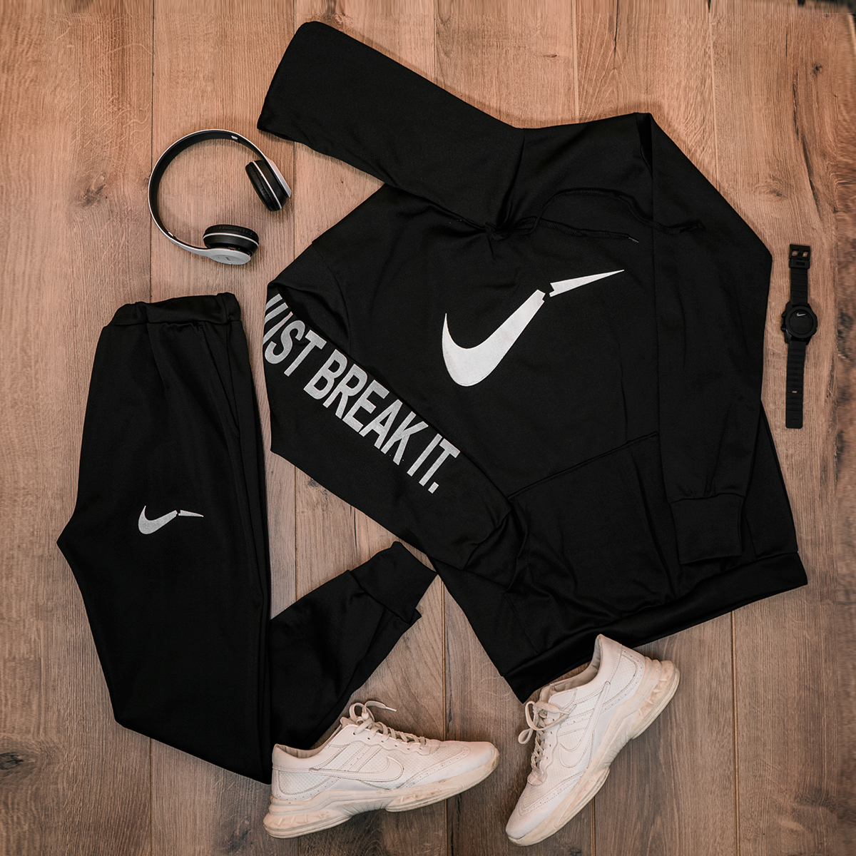 ست هودی شلوار مردانه نایک شکسته Panah