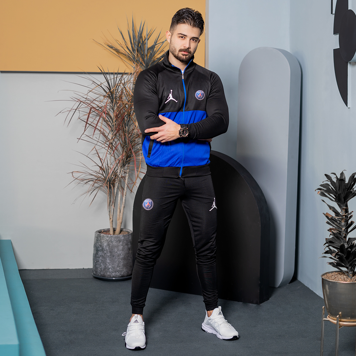 ست سوئیشرت شلوار پاریس جردن مدل Farna