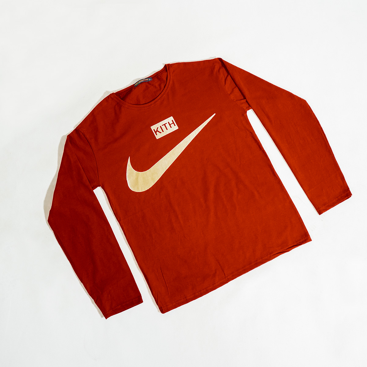 تیشرت آستین بلند مردانه Nike قرمز مدل A77