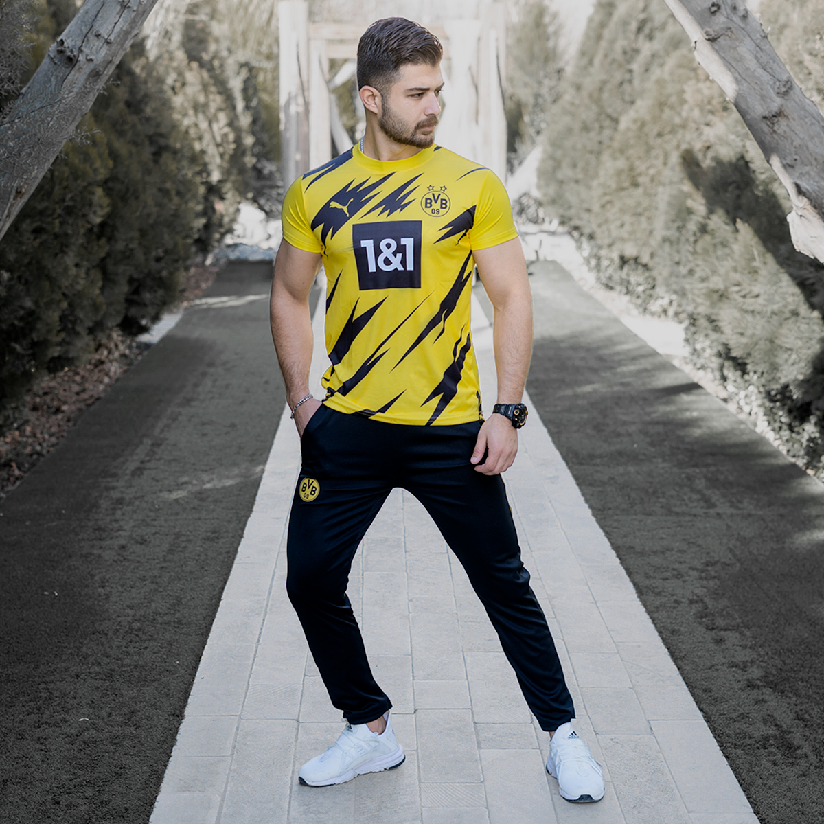 ست ورزشی Dortmondمردانه مدلBVB