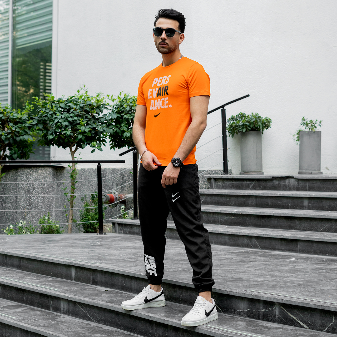 شلوار اسلش Nike مردانه مشکی مدلTava