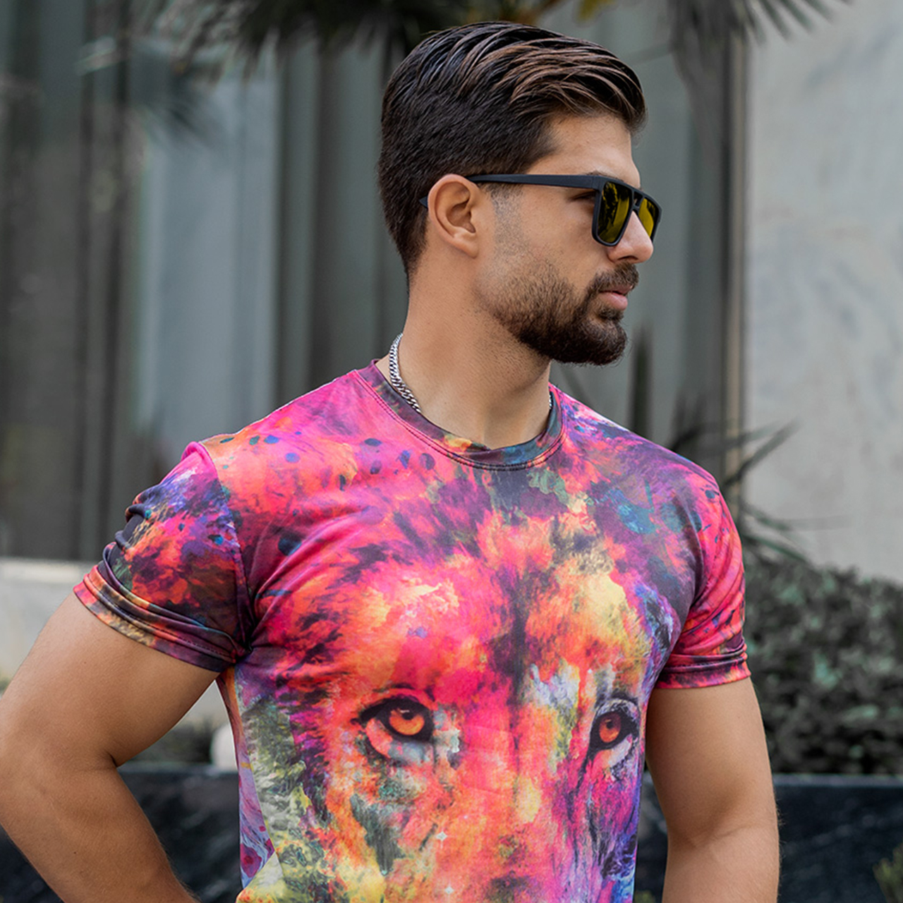 عینک آفتابی زرد مدل A42