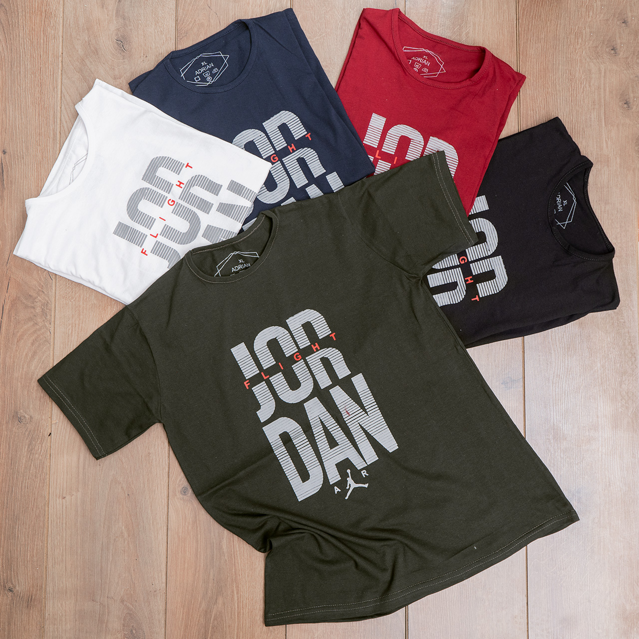 تیشرت مردانه قرمز (T) مدل Jordan