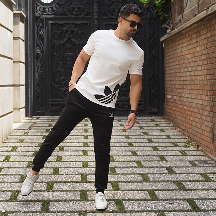 ست تیشرت شلوار مردانه آدیداس مدل DD30