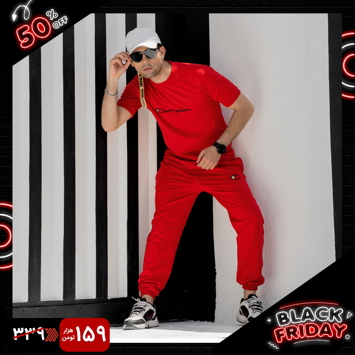 ست تیشرت شلوار مردانه مدل HB42