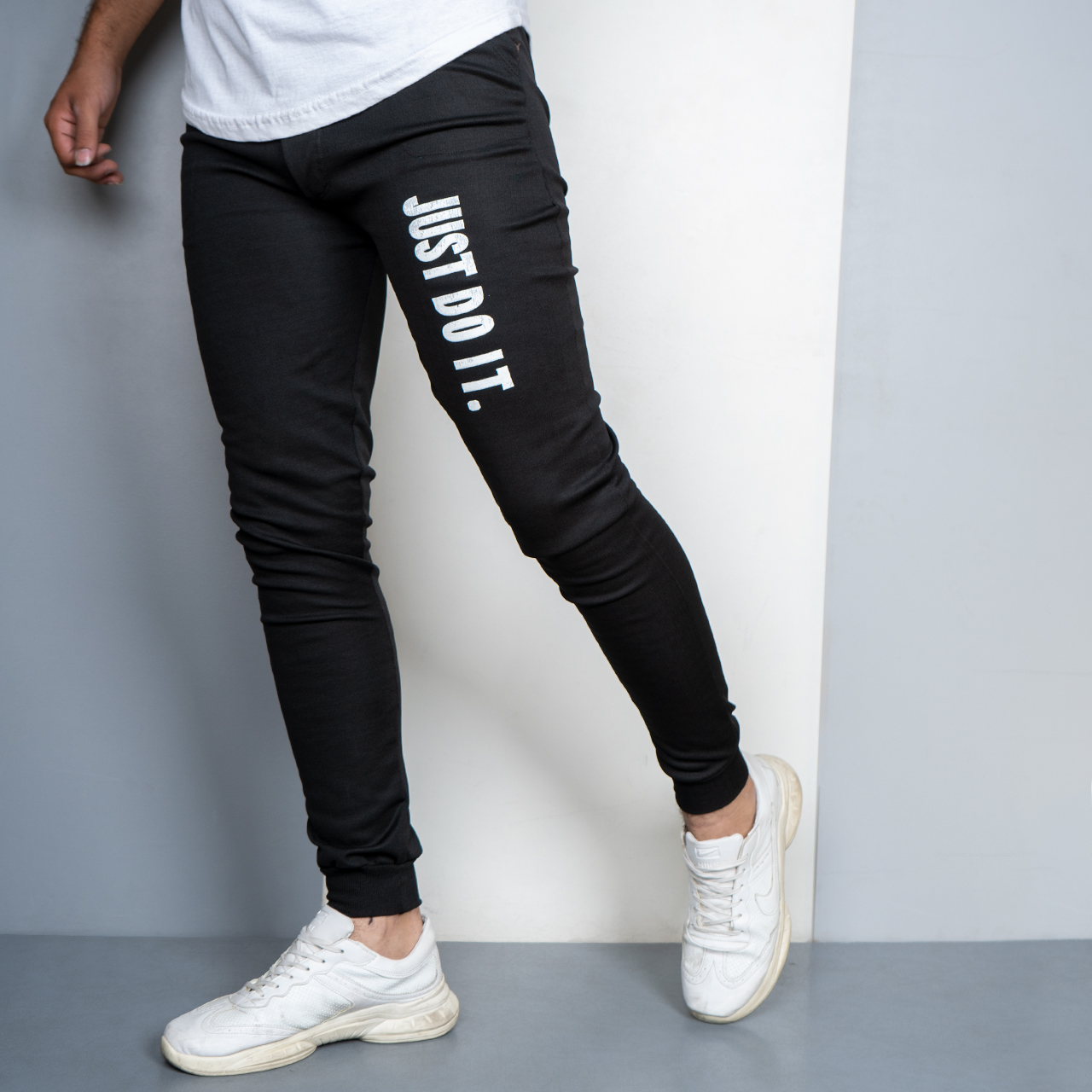 دوتا شلوار اسلش مشکی (T) مردانه مدل just