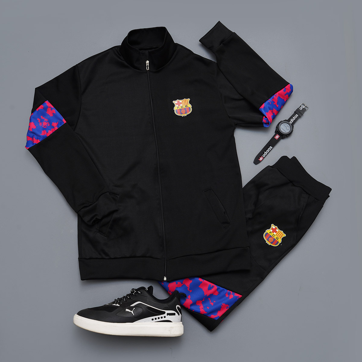 ست سوییشرت شلوار Barcelona مردانه مدل B550