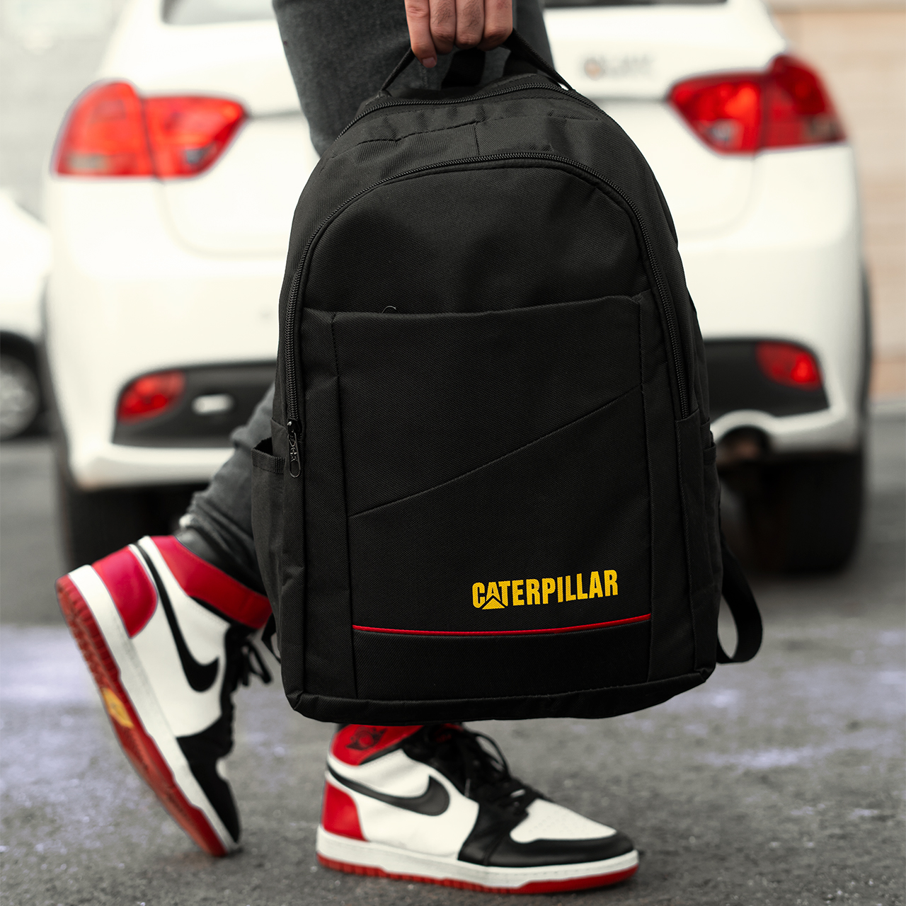 کوله پشتی مشکی caterpillar مدل Azax