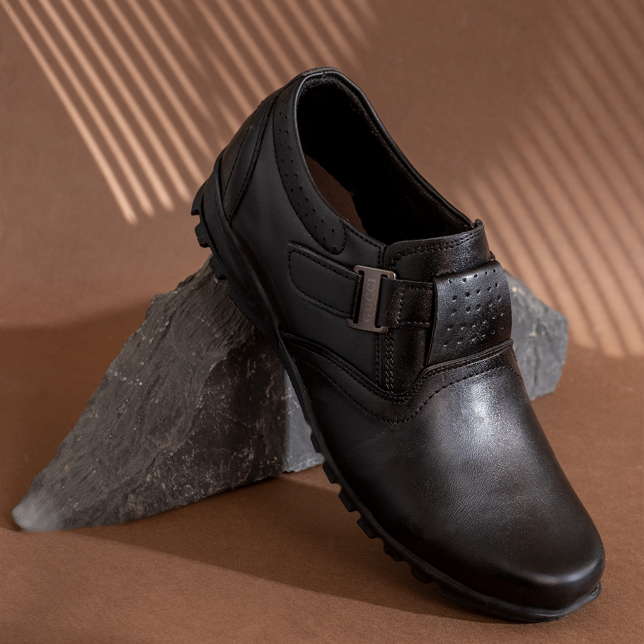 کفش رسمی مردانه مشکی مدل katio