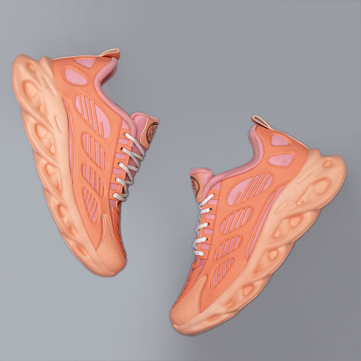 کفش ورزشی صورتی دخترانه مدل ka