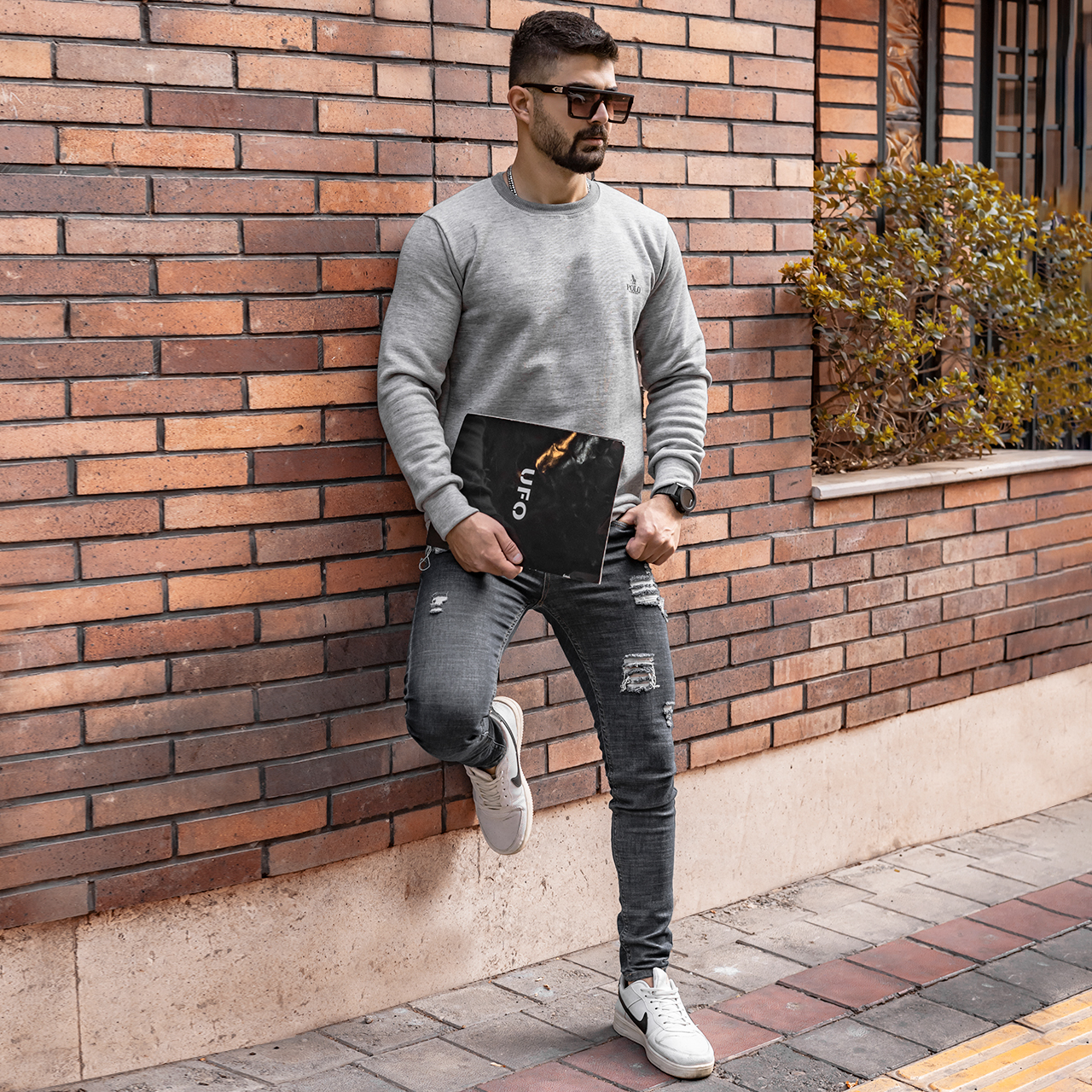 دورس مردانه polo طوسی روشن مدلLexi