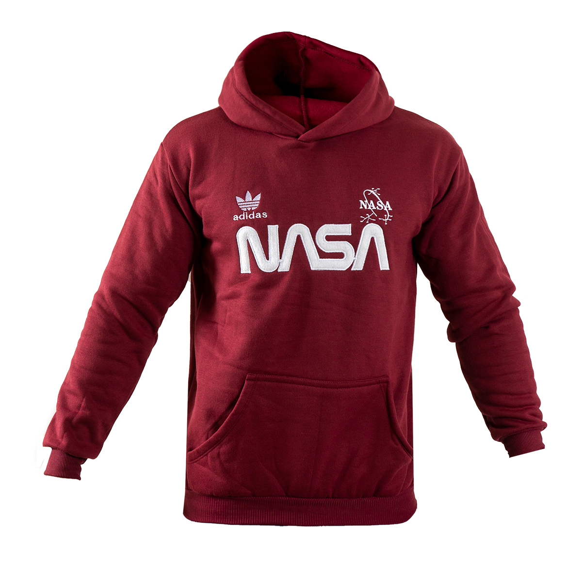 هودی مردانه Nasa زرشکی مدل Jason