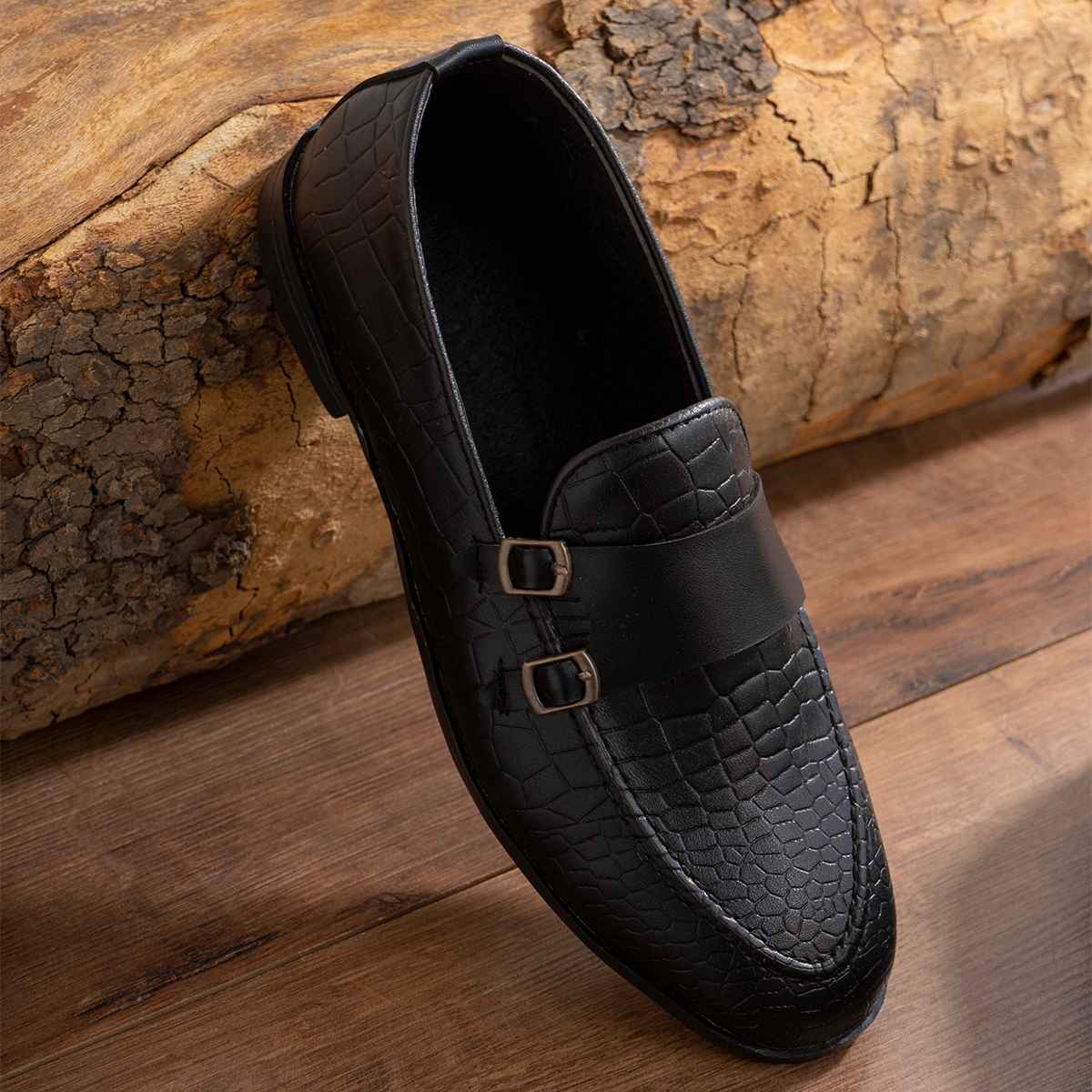 کالج مردانه طرح پوست ماری مشکی مدل daniel