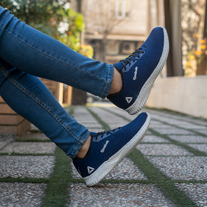 کفش ورزشی سرمه ای مردانه مدل ftf