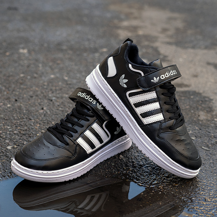 کفش آدیداس مشکی سفید مردانه مدل Sepehr