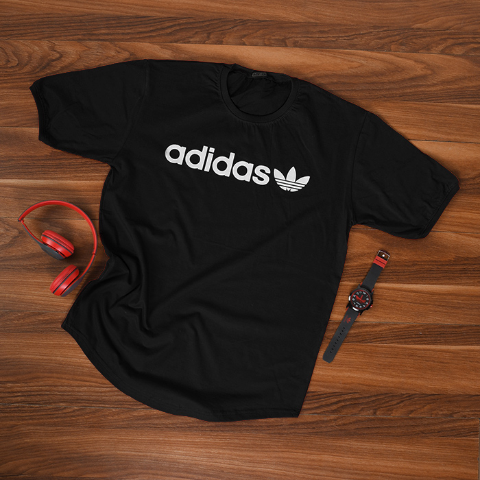 تیشرت مردانه ADIDAS مشکی مدل TENO