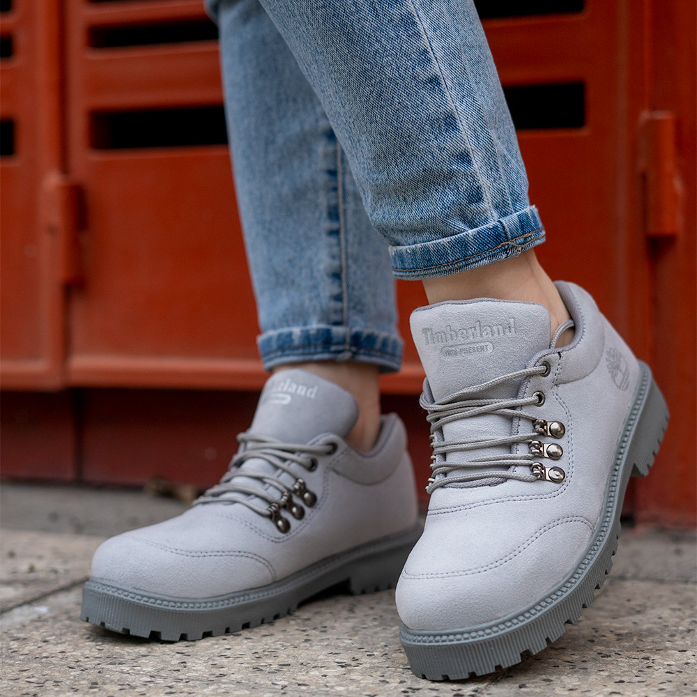 نیم بوت دخترانه طوسی مدل Faranak