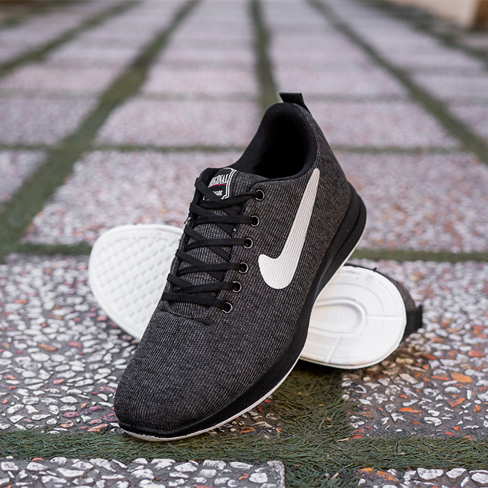 کفش مردانه ذغالی نایک مدل Milano