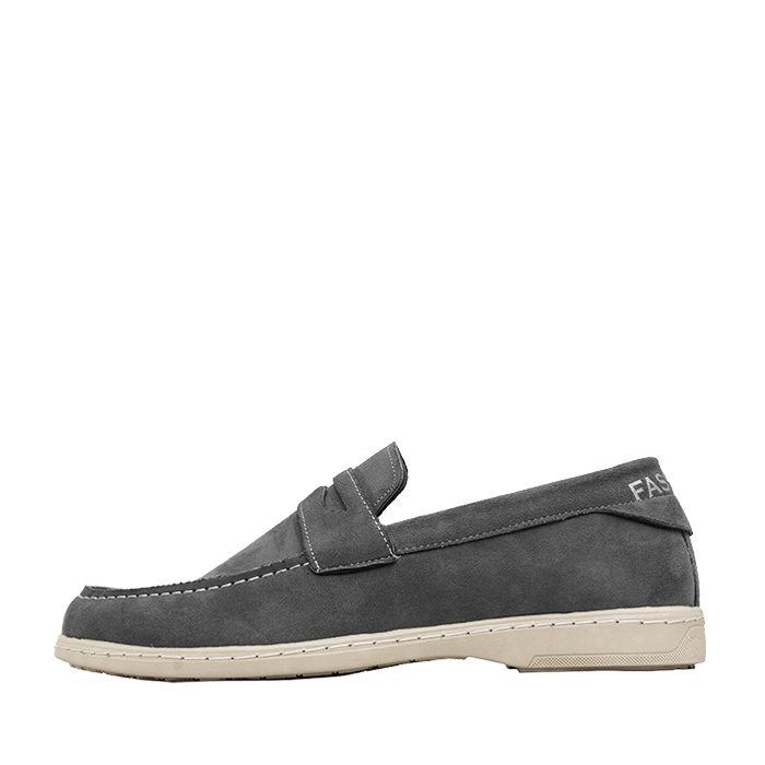 کفش کالج طوسی مردانه مدل Aril