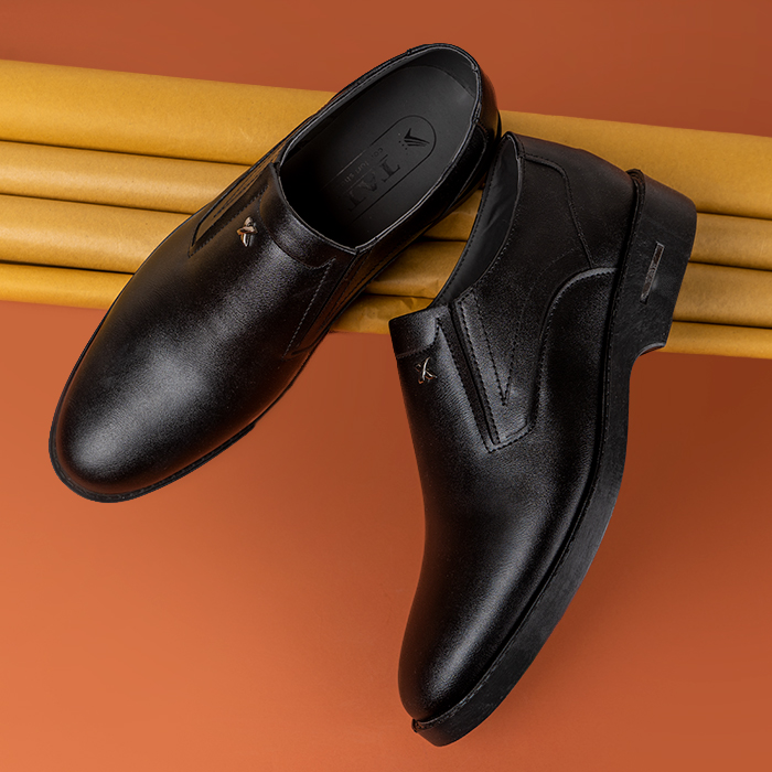 کفش رسمی مشکی مردانه مدل X.TAT