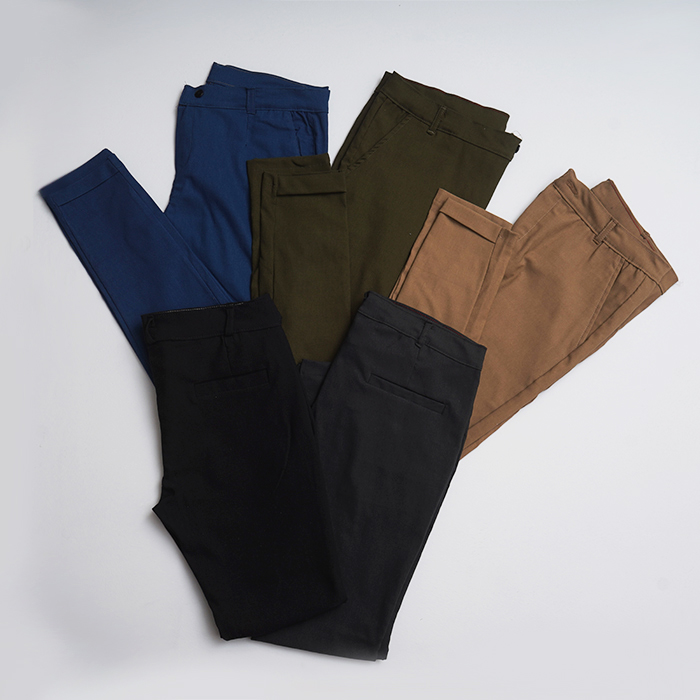 شلوار مردانه مشکی مدل MOBIN