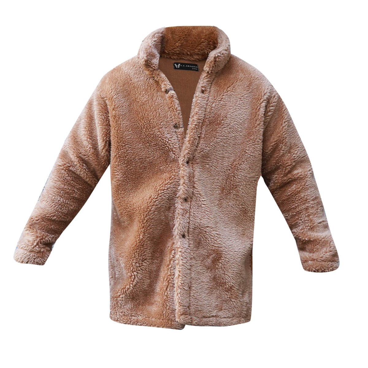 ژاکت مردانه نسکافه ای مدل TEDI