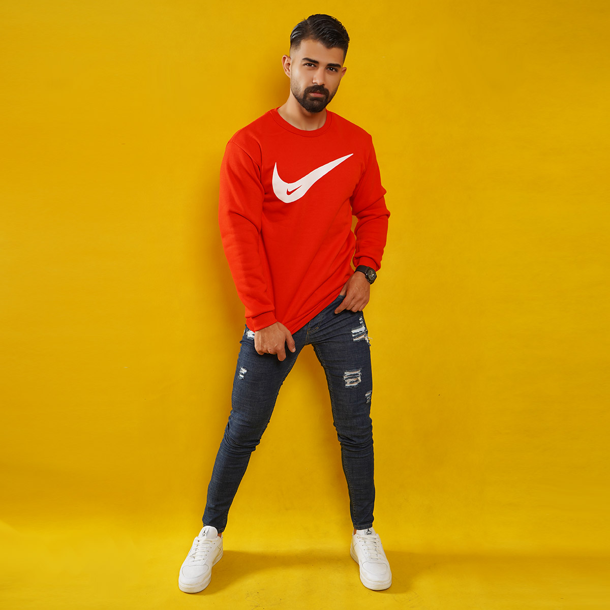 دورس نایک قرمز مردانه مدل Ravis