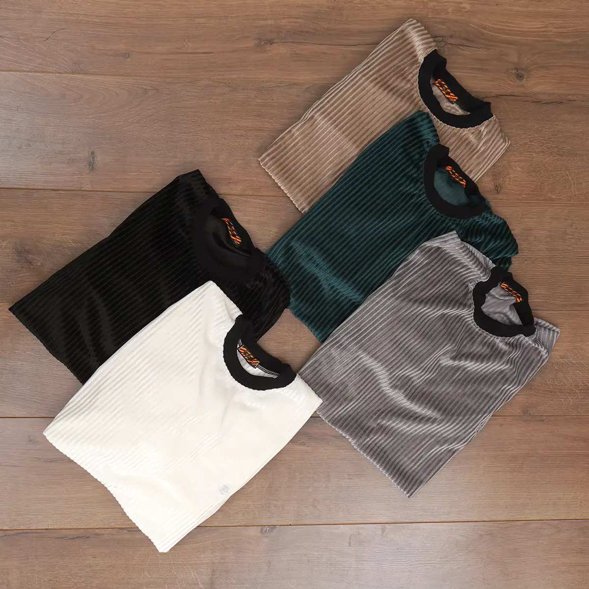 تیشرت آستین بلند سفید مردانه مدل Behrouz