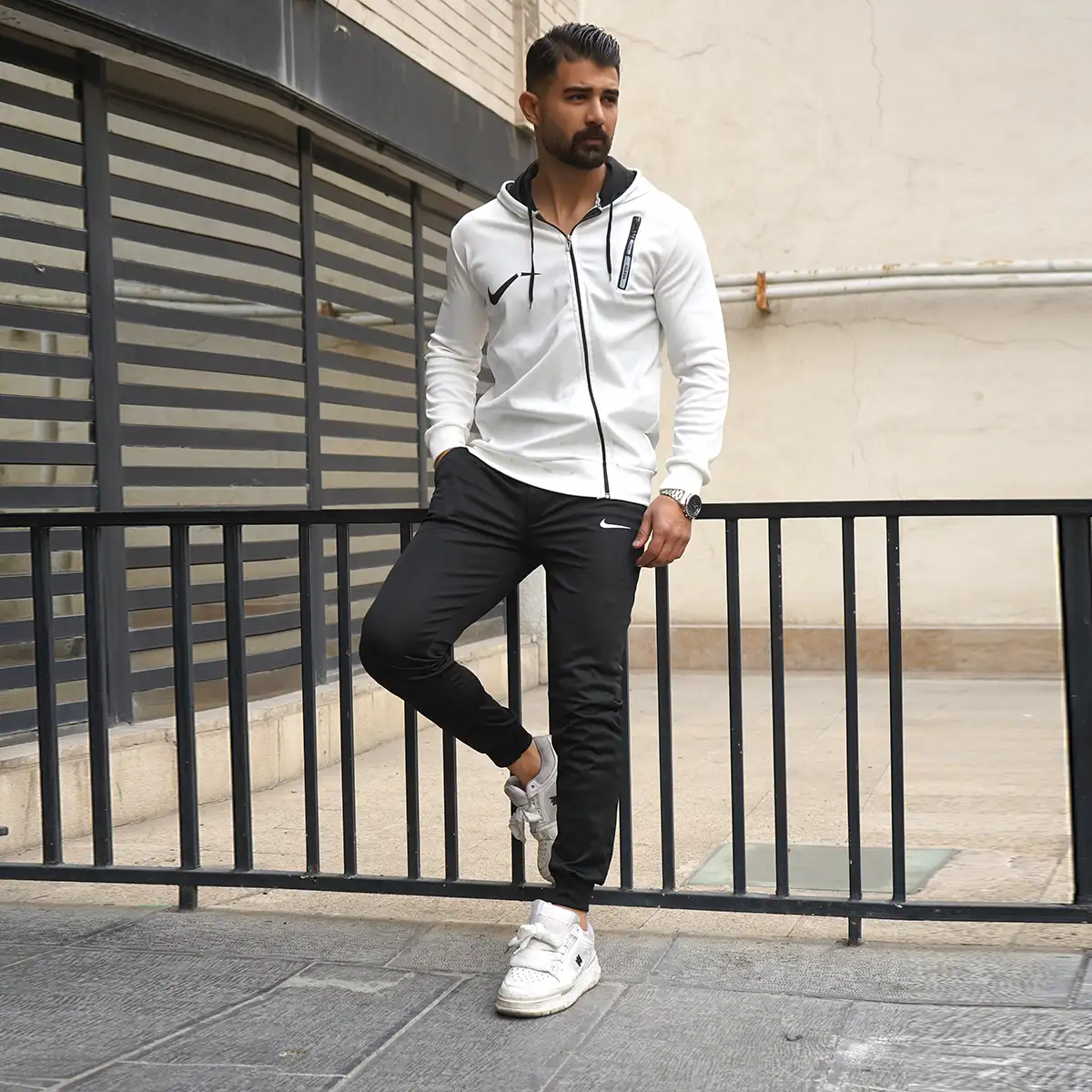 ست سوییشرت شلوارنایک مردانه مدل yato