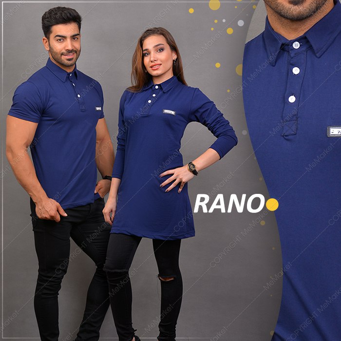 ست تیشرت و تونیک RANO (سرمه ای)