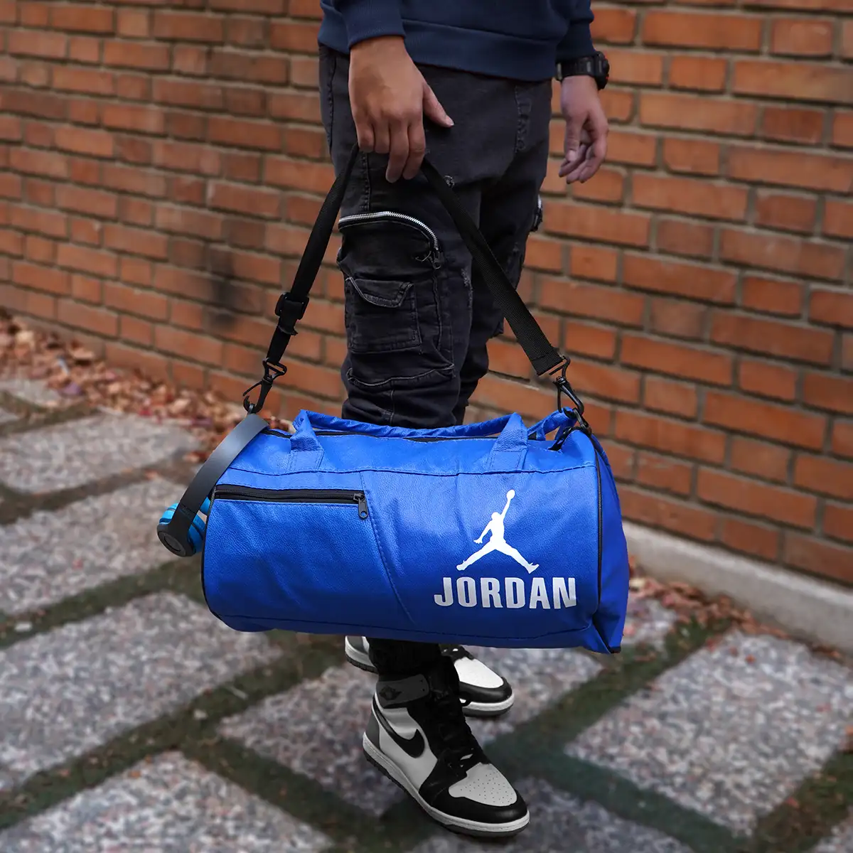 کیف ورزشی آبی Jordan مدل J72