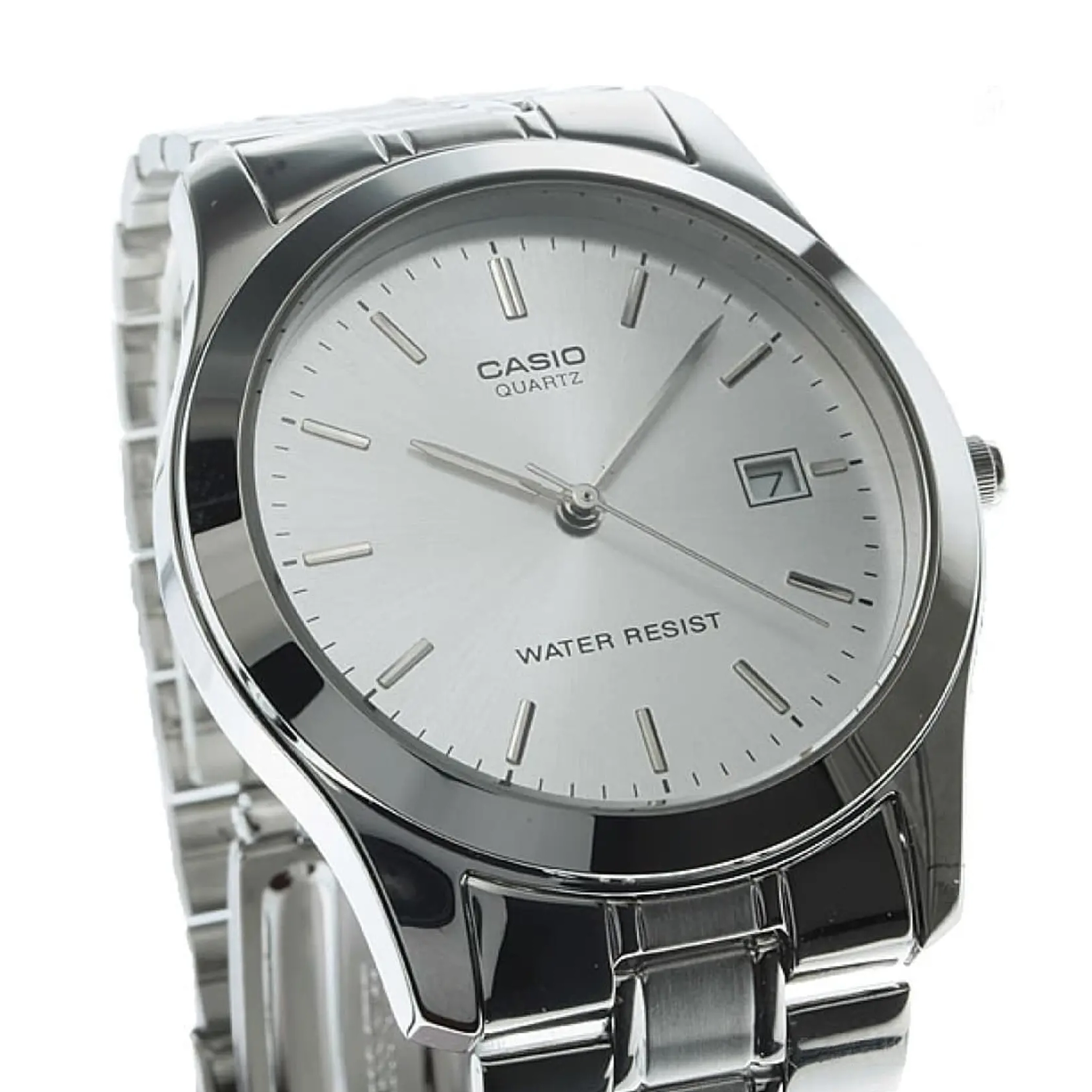 ساعت عقربه ای نقره ای Casio مدل Edmon