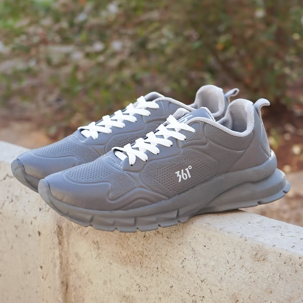 کفش ورزشی مردانه طوسی مدل 361