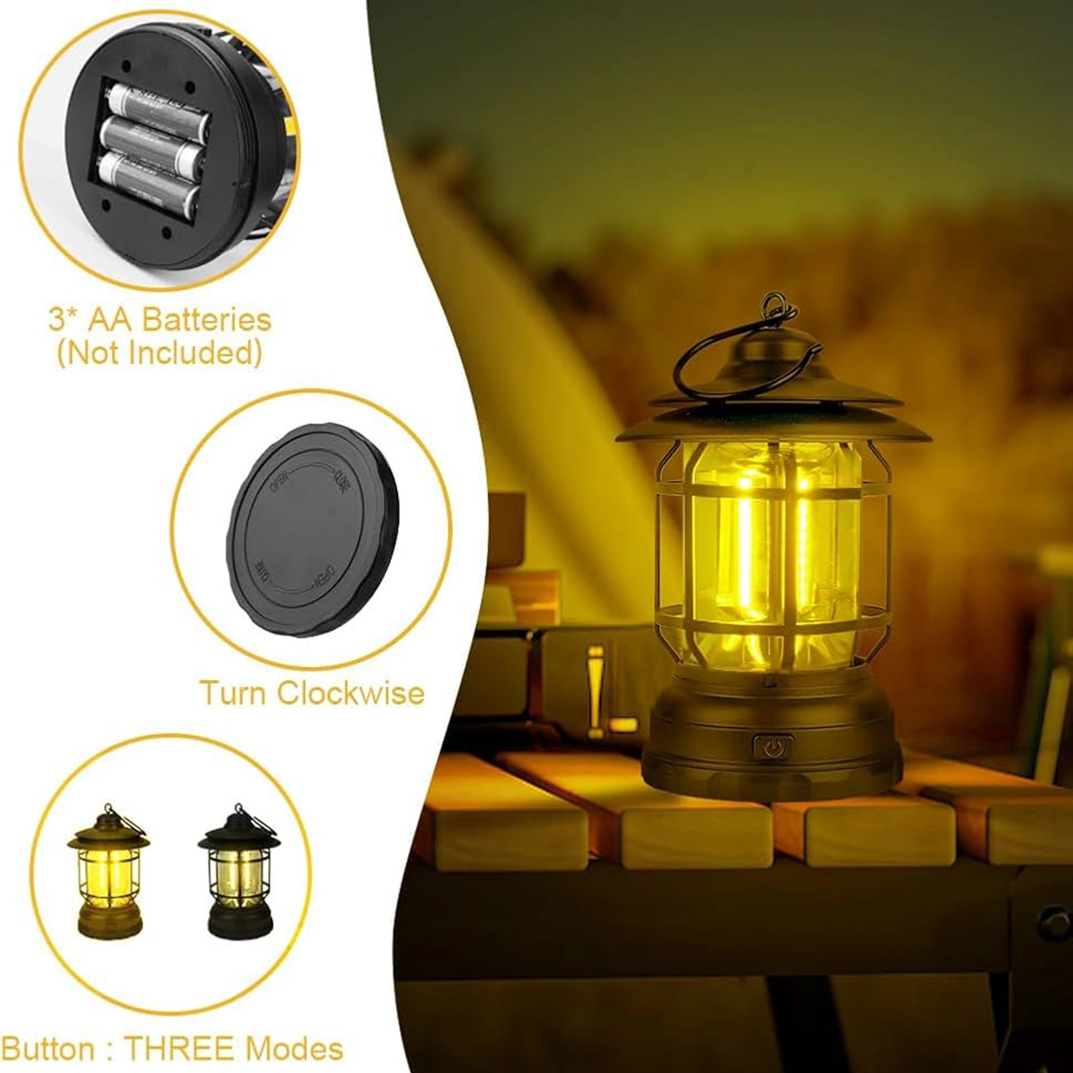 فانوس شارژی کمپینگ