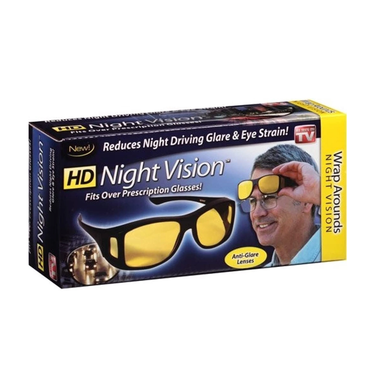 عینک دید درشب دو قلو مدل HD Vision